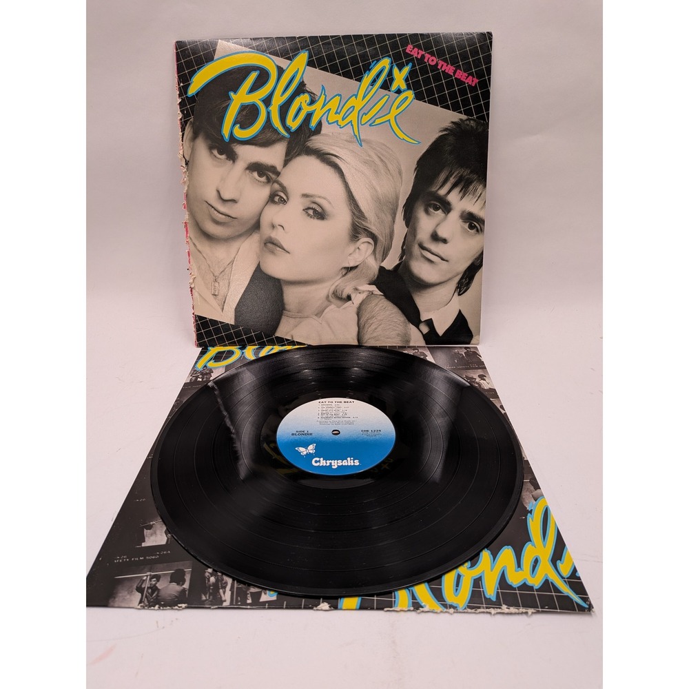 Blondie Eat To The Beat Vinyl LP 1979 Chrysalis CHE 1225 Dreaming Atomic Record